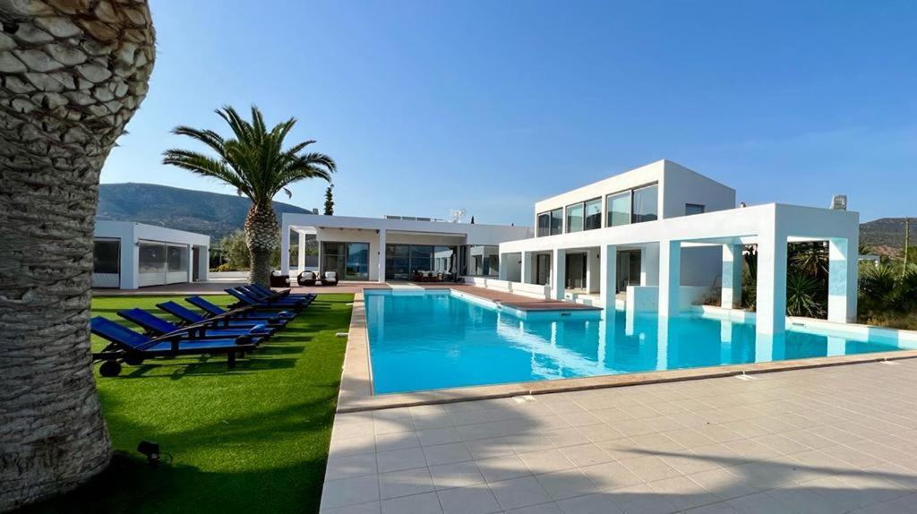 Leblanc Luxurious Beachfront Villa, Gcollectiongr 에르미오니 외부 사진