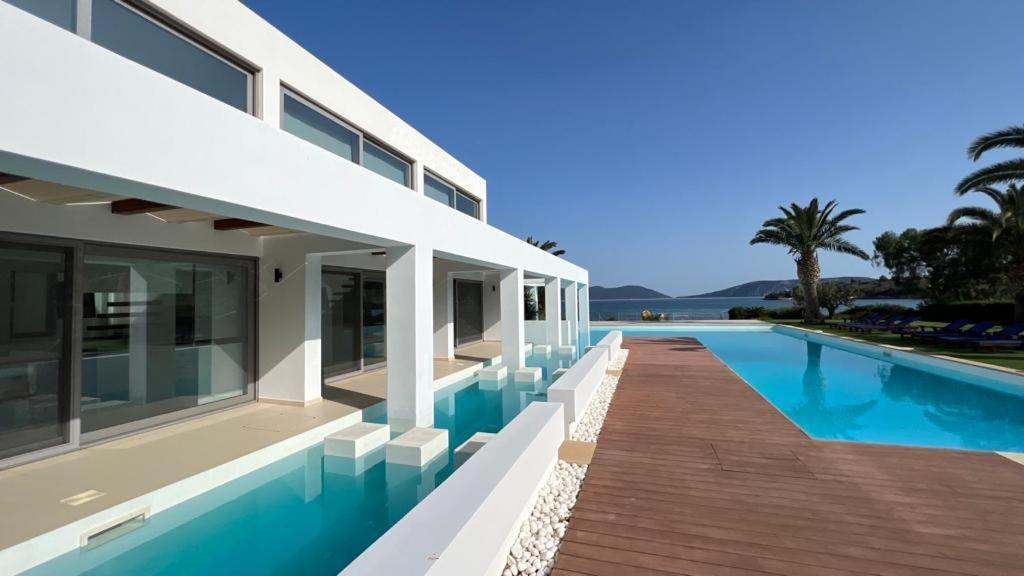 Leblanc Luxurious Beachfront Villa, Gcollectiongr 에르미오니 외부 사진