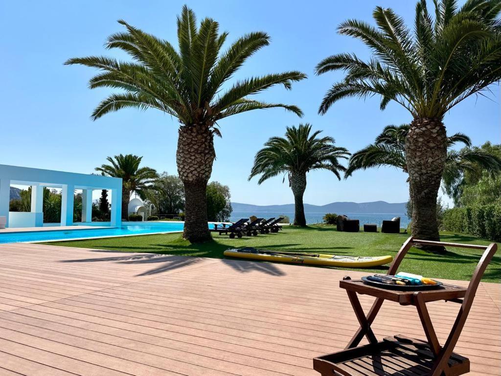 Leblanc Luxurious Beachfront Villa, Gcollectiongr 에르미오니 외부 사진