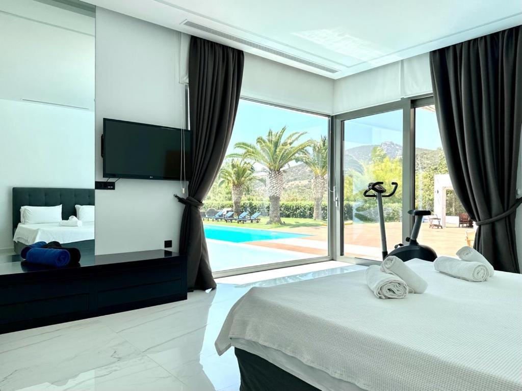 Leblanc Luxurious Beachfront Villa, Gcollectiongr 에르미오니 외부 사진
