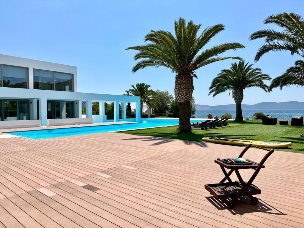 Leblanc Luxurious Beachfront Villa, Gcollectiongr 에르미오니 외부 사진